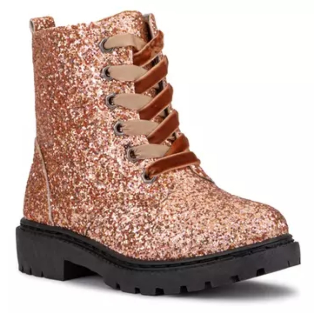 Like New Olivia Miller Girls Sparkling Boots